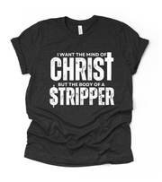 Crew Neck Unisex "Mind of Christ" Tee