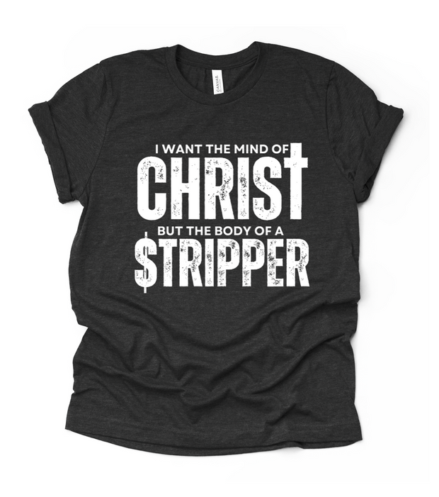 Crew Neck Unisex "Mind of Christ" Tee